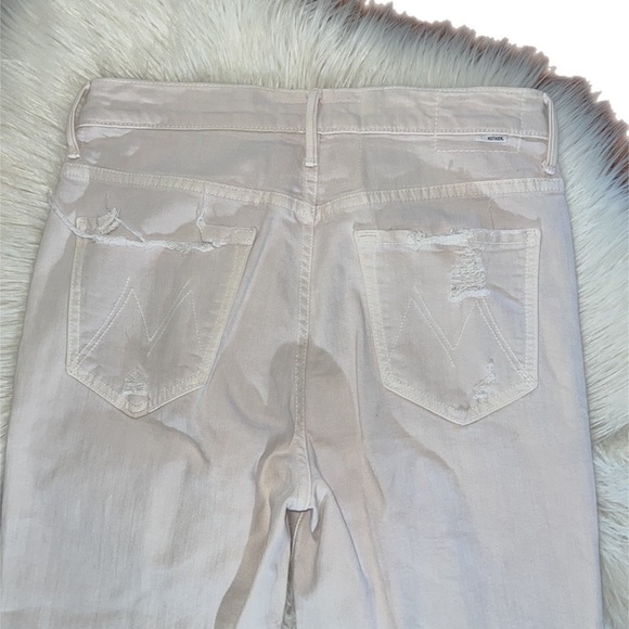 Mother Superior High Waisted Rascal Ankle The Devil Drinks Coffee Wash 28 - Picture 4 of 13